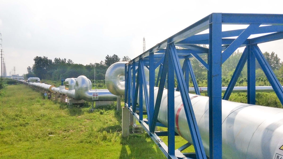 扬州市华电至实友化工、大连化工蒸汽管道工程