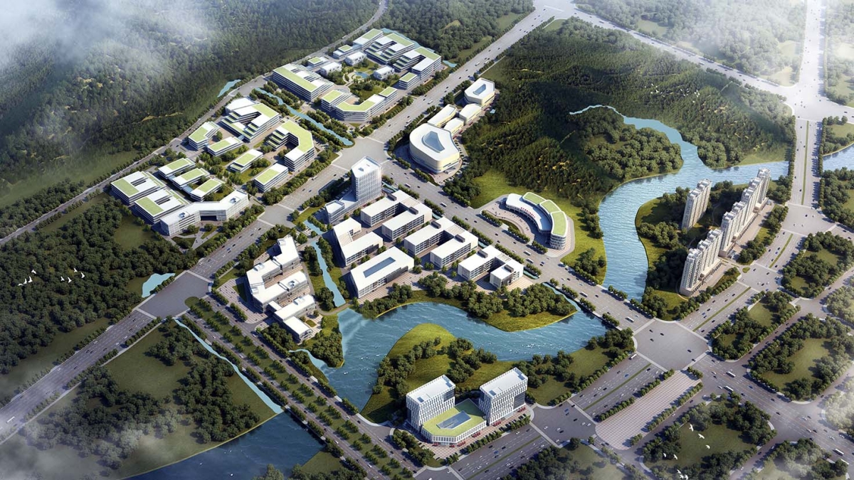 梅溪湖国际新城海绵城市示范园区系统化方案