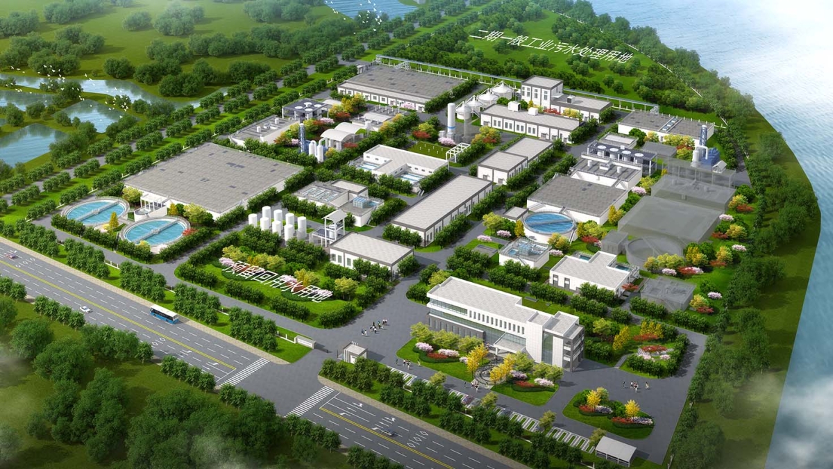 常州市金坛区 工业污水处理厂及尾水湿地工程