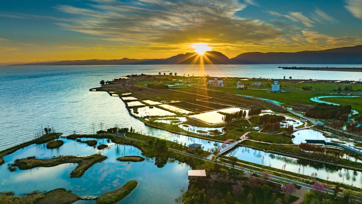 云南省昆明市官渡区宝丰湿地