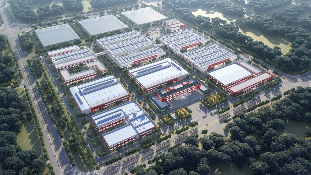 中国航空发动机涡轮叶片贵安新区生产基地配套项目