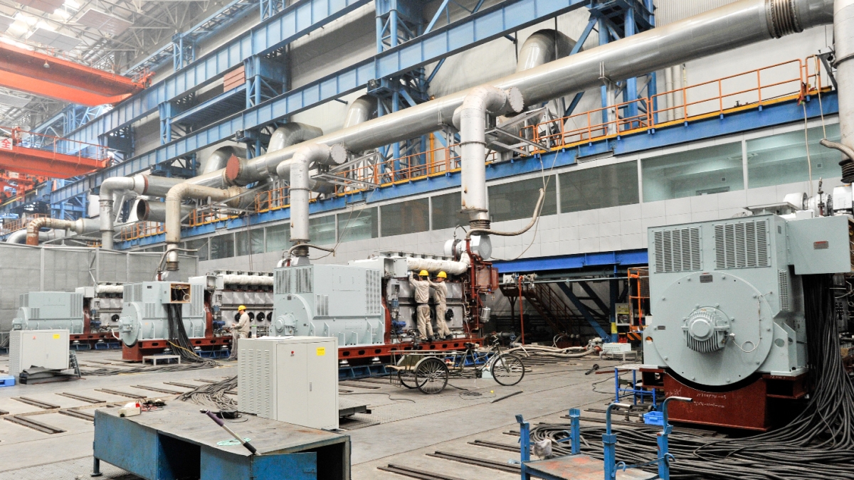 中船动力有限公司 大缸径柴油机及发电机组试验站、低速机试验台位