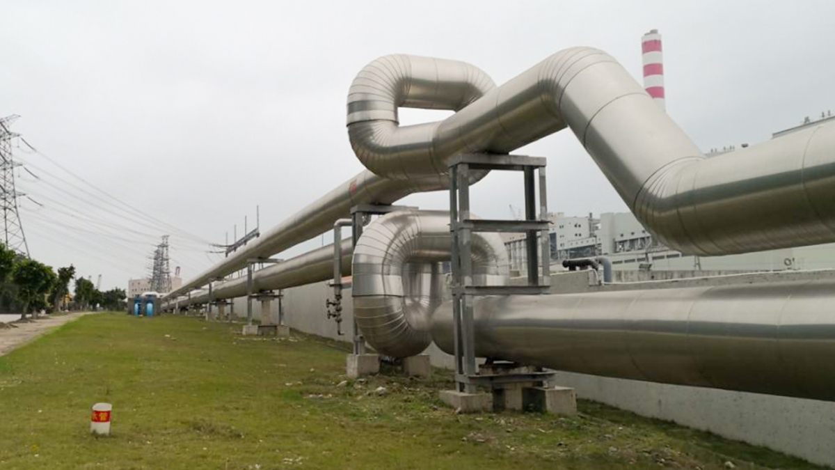 珠海高栏港供热管网