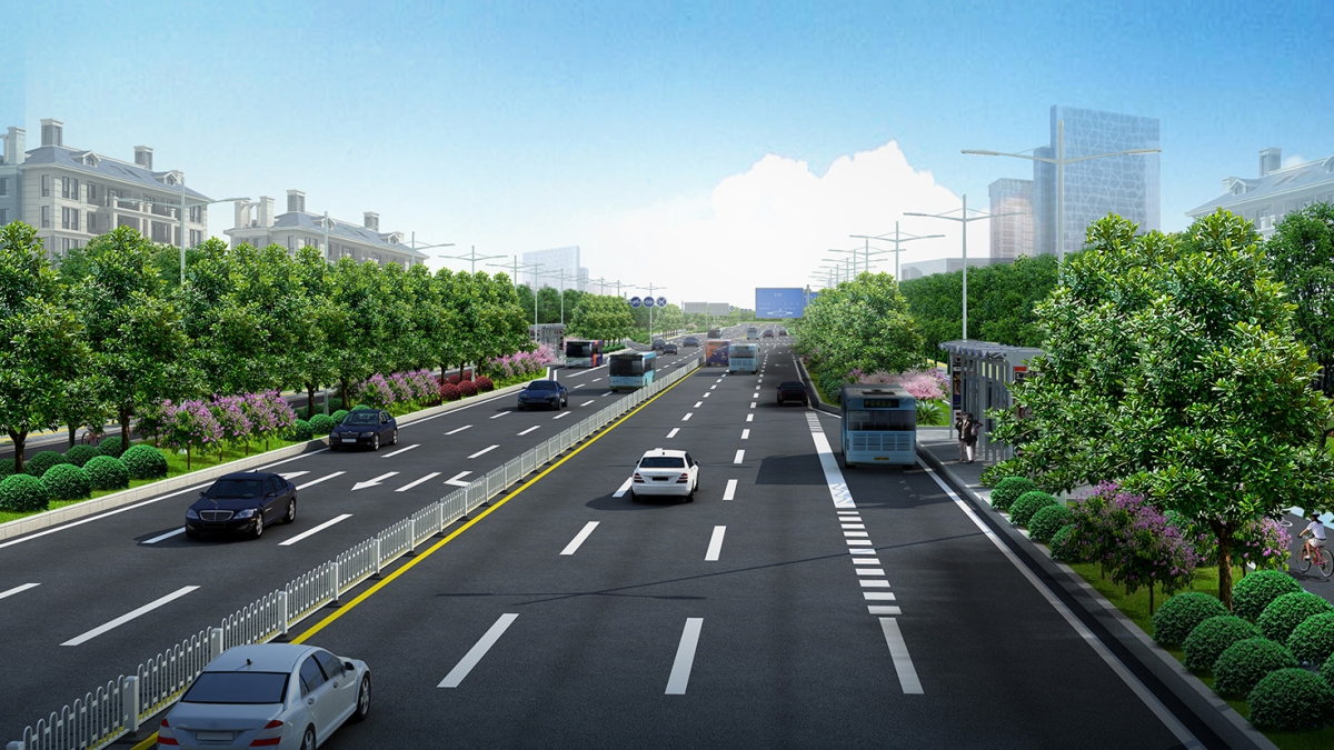 汨罗市汨罗江大道东扩及标准化路面道路工程