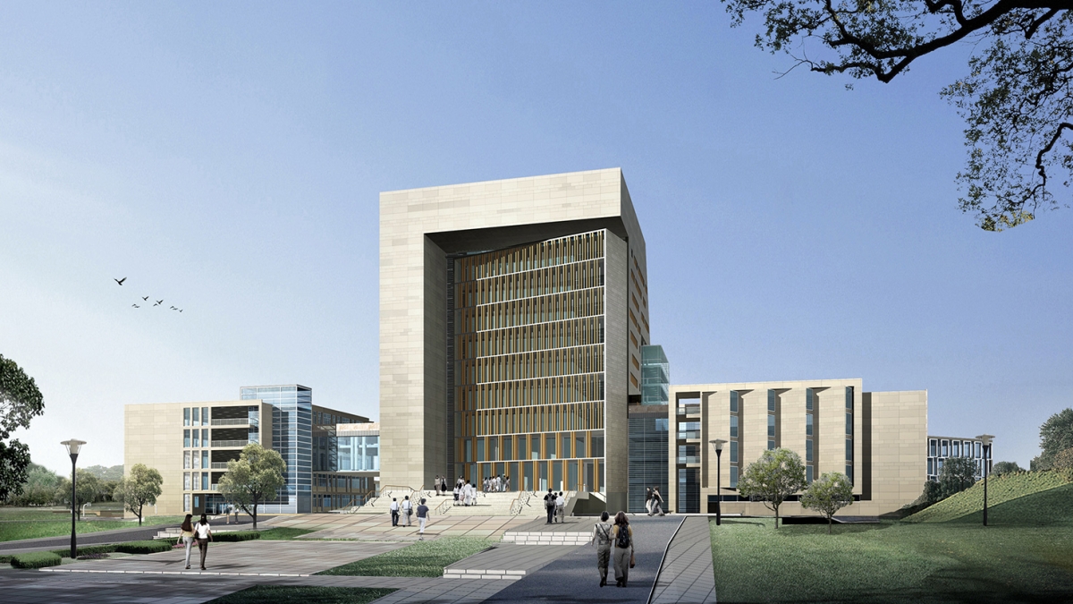 湖南理工学院新校区图书馆