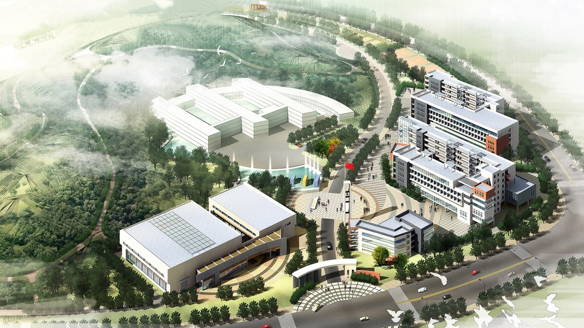 职教城机电学院整体规划及单体工程