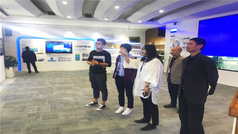 华发股份设计管理中心沈楚芳经理一行到访中机国际