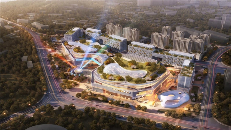 长沙“硬核”新地标——绿地湖湘中心商业综合体