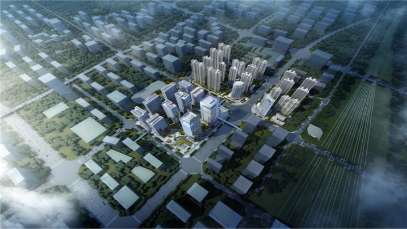 高铁南·百万方·国际都会生活圈一一绿地长沙城际空间站