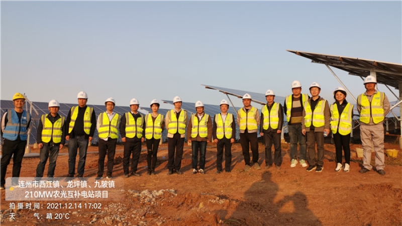 中机国际副总经理王林春一行赴广东项目现场检查