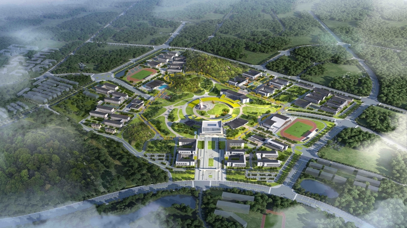 中机国际中标岳阳学院(二期)第一标段项目工程总承包