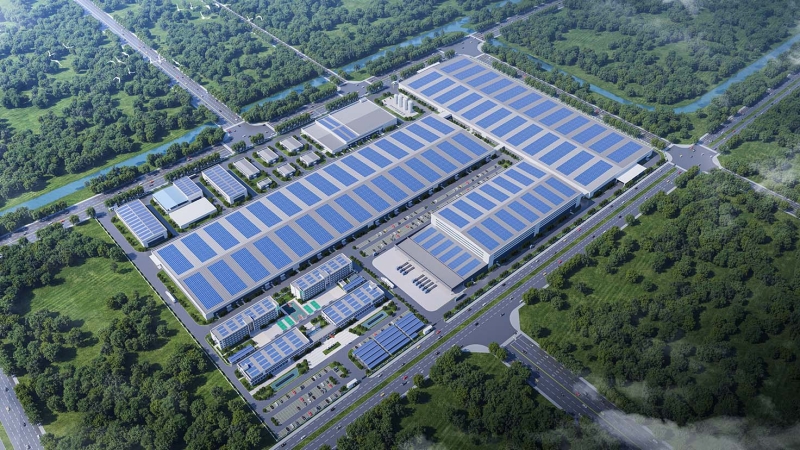 安徽5GW高效异质结电池及组件生产基地项目