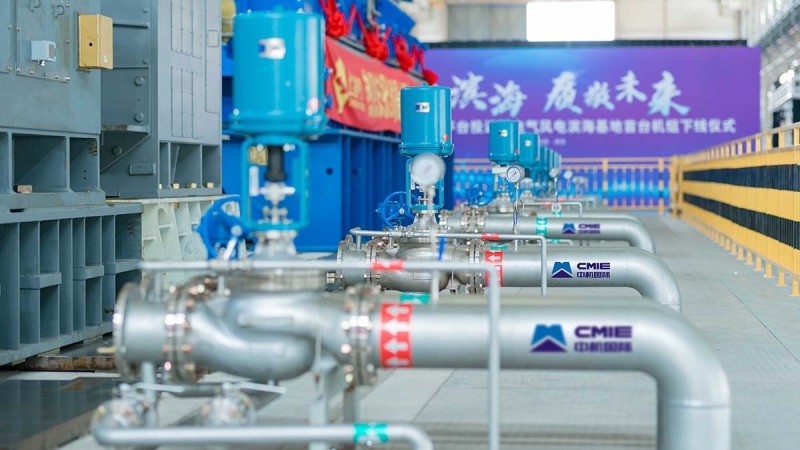 上海电气风电滨海全功率风电试验台