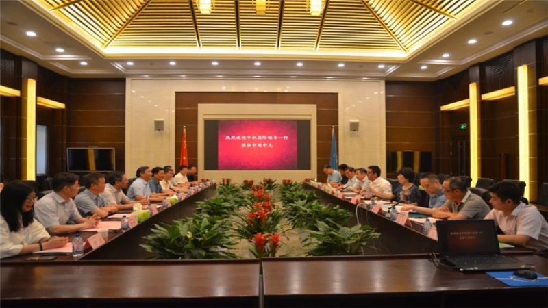 中机国际领导一行访问中国中元