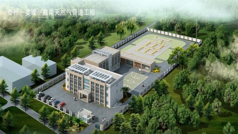 泰州至姜堰至戴南天然气管道工程