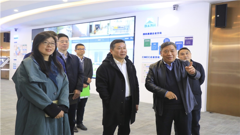 长沙市产业投资集团领导一行到访中机国际