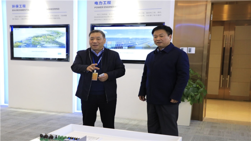 山西电机董事长张文和一行到访中机国际