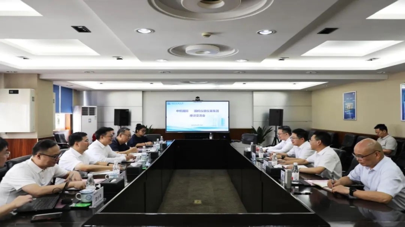 陈蕃一行赴国机仪器仪表集团交流学习