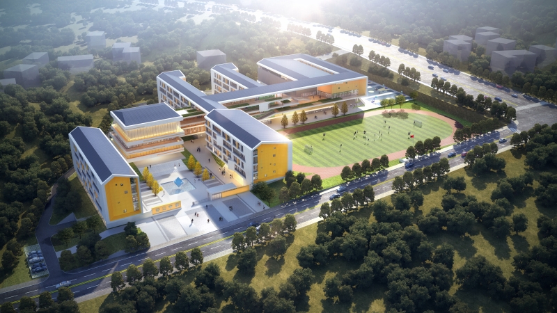 中机国际中标长沙市望城区月亮岛谷山学校项目