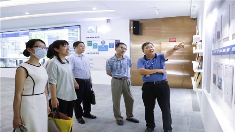 沈阳市电信规划设计院王启扬董事长一行 到访中机国际