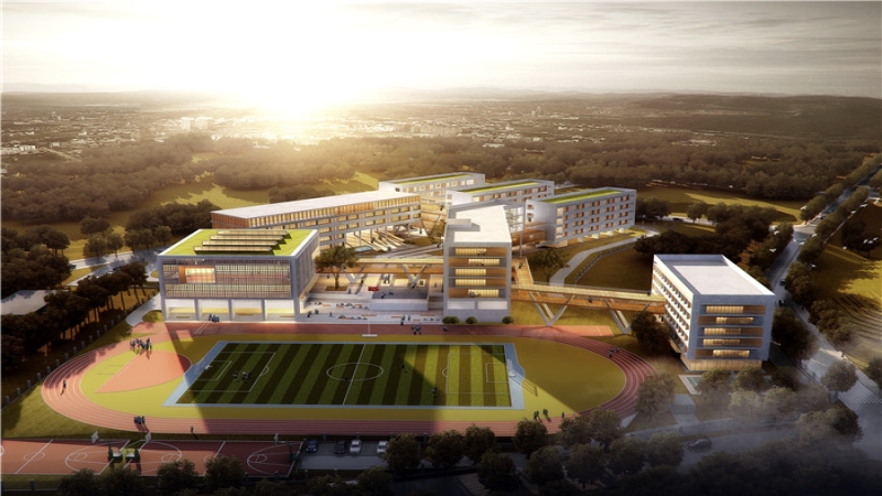 那一片桃源，大木参天——中机国际罗劲工作室一举中标板仓中学项目