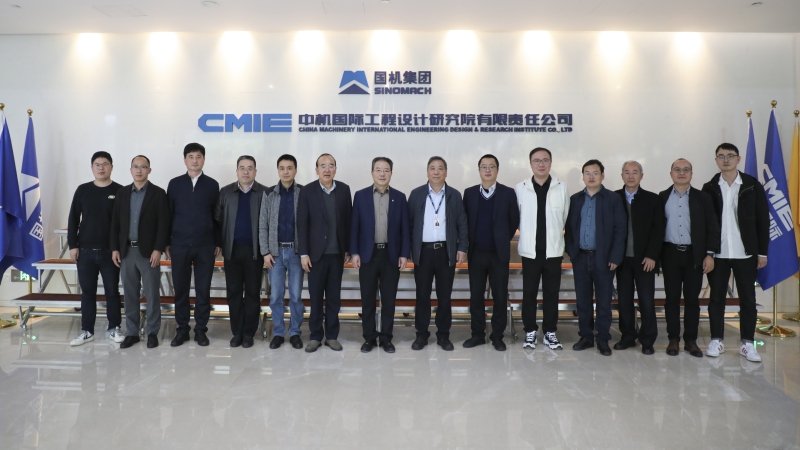 上海电气集团上海电机厂党委书记、董事长周炳千一行到访中机国际